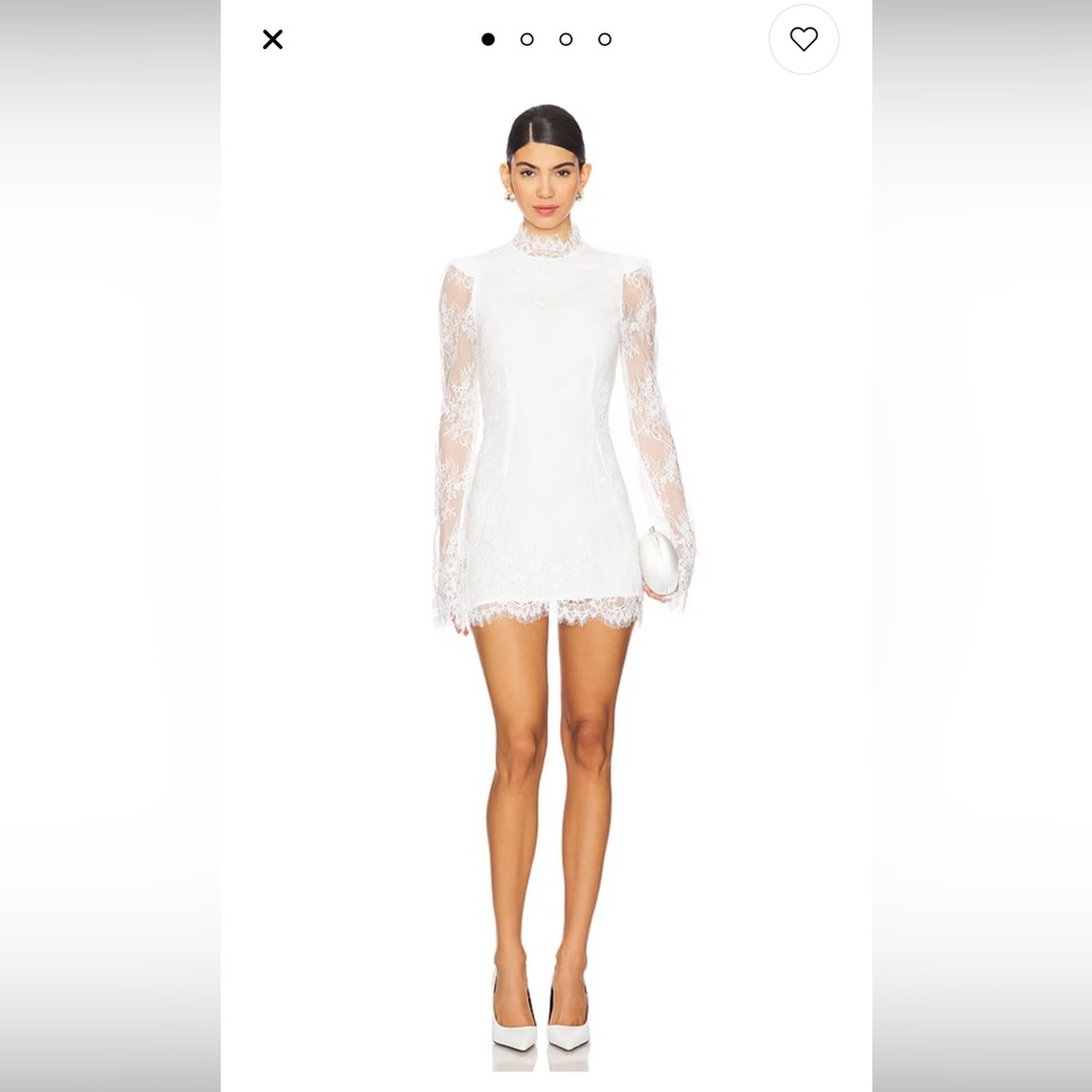 Stone Cold Fox Noosa Mini Dress in White